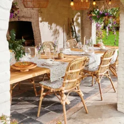 CASA ACACIA Pieds De Table V Set De 2 Naturel