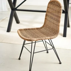 CASA ACACIA Pieds De Table V Set De 2 Naturel