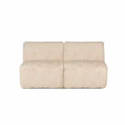 CASA AGNES Plaid Blanc Cassé