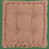 CASA ALIDA Coussin Matelas Brun
