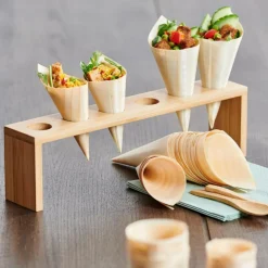 CASA APERO ECO Cornets Set De 20 Naturel