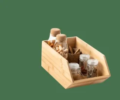 CASA BAMBOO Organisateur Empilable Naturel