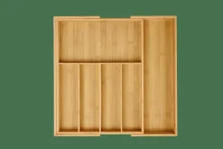 CASA BAMBOO Organisateur Tiroir Escamotable Naturel