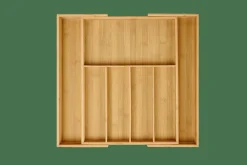 CASA BAMBOO Organisateur Tiroir Escamotable Naturel