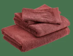 CASA B-LUX Serviette De Bain Rouge