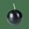 CASA BOLA Bougie Boule Noir