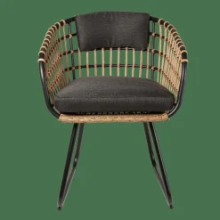 CASA BONES Chaise Noir