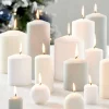 CASA CILINDRO Bougie Cylindrique Blanc