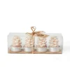 CASA CONE Bougies Chauffe-plat Beige