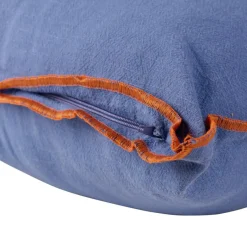 CASA CORI Coussin Bleu
