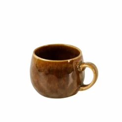 CASA COZY Assiette Brun