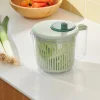 CASA CUISINO Essoreuse à Salade Vert, Menthe