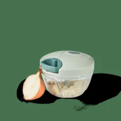 CASA CUISINO Mini Hachoir Vert, Menthe