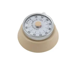 CASA CUISINO Minuteur Rétro Avec Aimant Sable