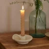 CASA CURL Bougies Set De 2 Beige