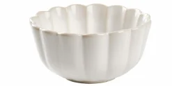 CASA DAHLIA Assiette Blanc