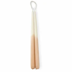 CASA DUO Bougies Dîner Set De 2 Brun