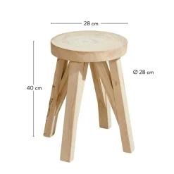 CASA DUO Bougies Dîner Set De 2 Doré