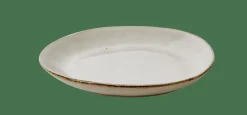 CASA EARTH MARL Assiette à Dessert Crème