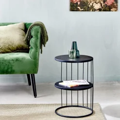 CASA ELMER Table D'appoint Sable