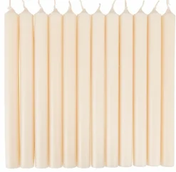 CASA FINA Bougies Set De 12 Blanc