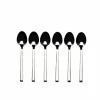 CASA FINE Cuillères à Café Set De 6 Argent
