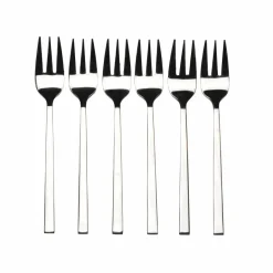 CASA FINE Cuillères à Café Set De 6 Argent