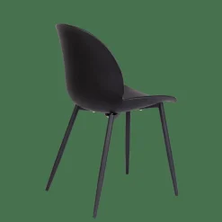 CASA FREYA Chaise De Salle à Manger Noir