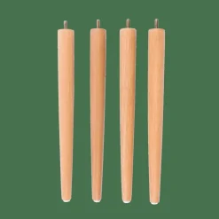 CASA FRIDA / FRAY Pieds Set/4 Eucalypt Naturel