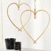 CASA HEART Décoration à Suspendre Naturel