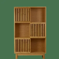 CASA HELGE Armoire à Compartiments Naturel