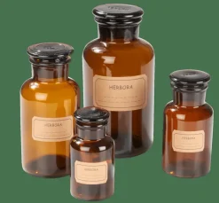 CASA HERBORA Pot à Provisions 50 CL Brun