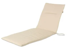 CASA ISLAND ECO Coussin De Jardin Chaise Longue Beige