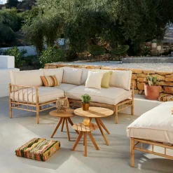 CASA ISLAND ECO Coussin De Jardin Chaise Pliante Aqua