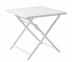 CASA JESSE Ensemble Bistrot Rectangulaire Blanc