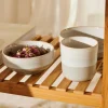 CASA JESSIE WHITE Mug Sans Anse Blanc