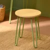 CASA JONAS Tabouret Vert Clair