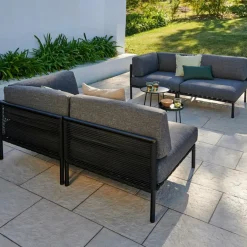 CASA JUMBO Fauteuil Lounge Noir