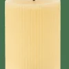 CASA LED Bougie Avec LED Brun