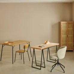 CASA LINOLUX Système De Rangement 4 Compartiments Beige