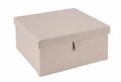 CASA LINOLUX Système De Rangement 4 Compartiments Beige