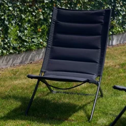 CASA LIZA Chaise Pliante Noir