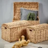 CASA MILEY Coffre De Rangement Naturel