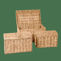 CASA MILEY Coffre De Rangement Naturel