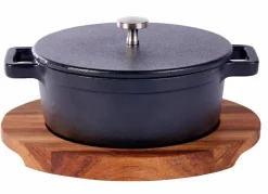 CASA MINI STEW Mini Poêle Noir