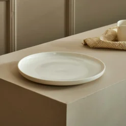 CASA MOON Assiette Blanc