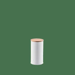 CASA NAGINI Boîte Conservation Capsules Café Blanc, Naturel