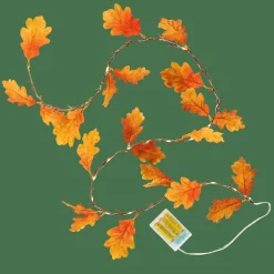 CASA OAK LEAF Guirlande Lumineuse Brun