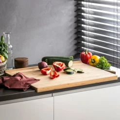 CASA PANDA Planche à Découper De Comptoir Naturel