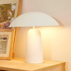 CASA PANDI Lampe De Table Blanc Cassé